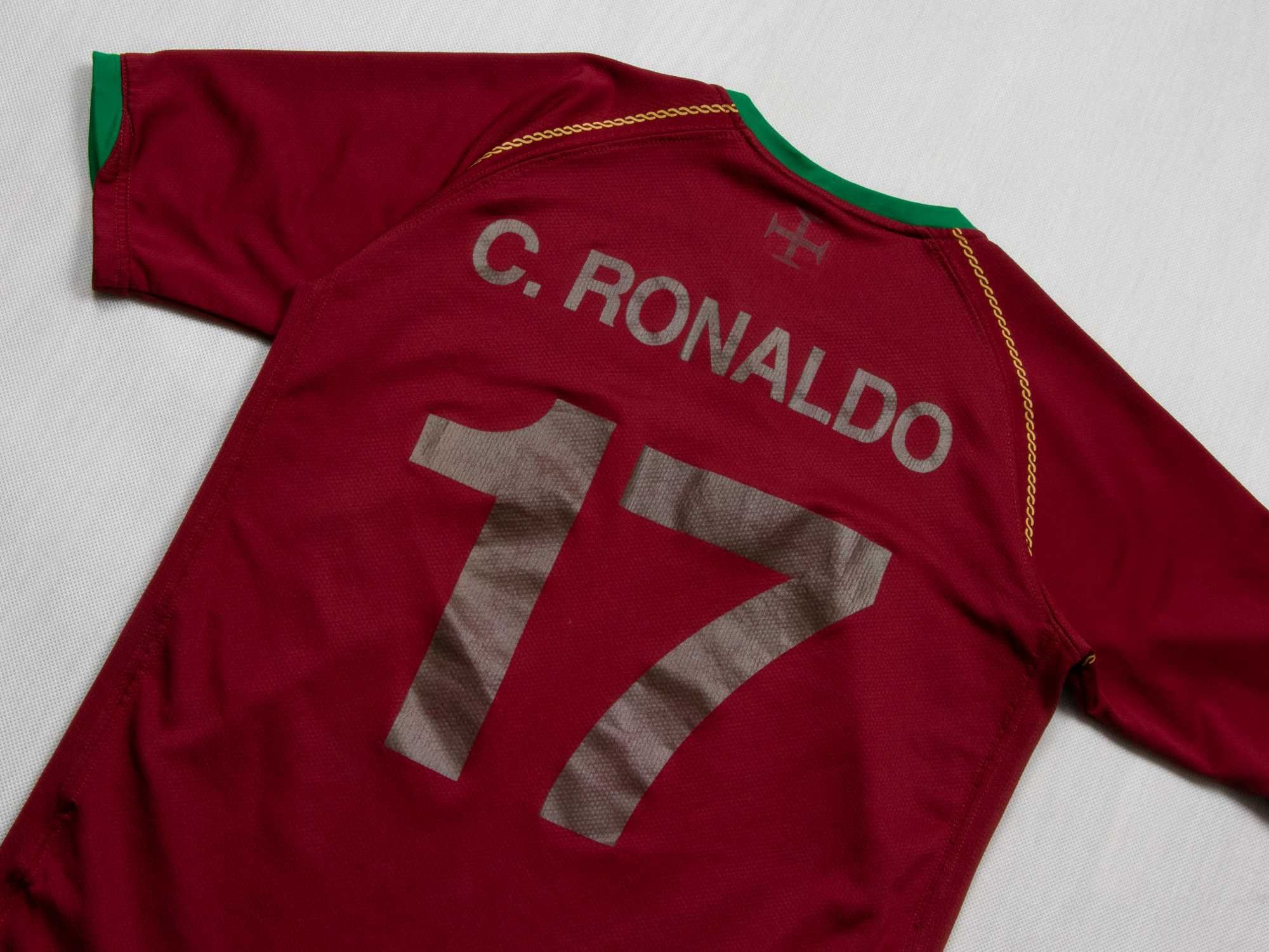 Koszulka piłkarska Nike Portugalia 2006 CR7 159cm