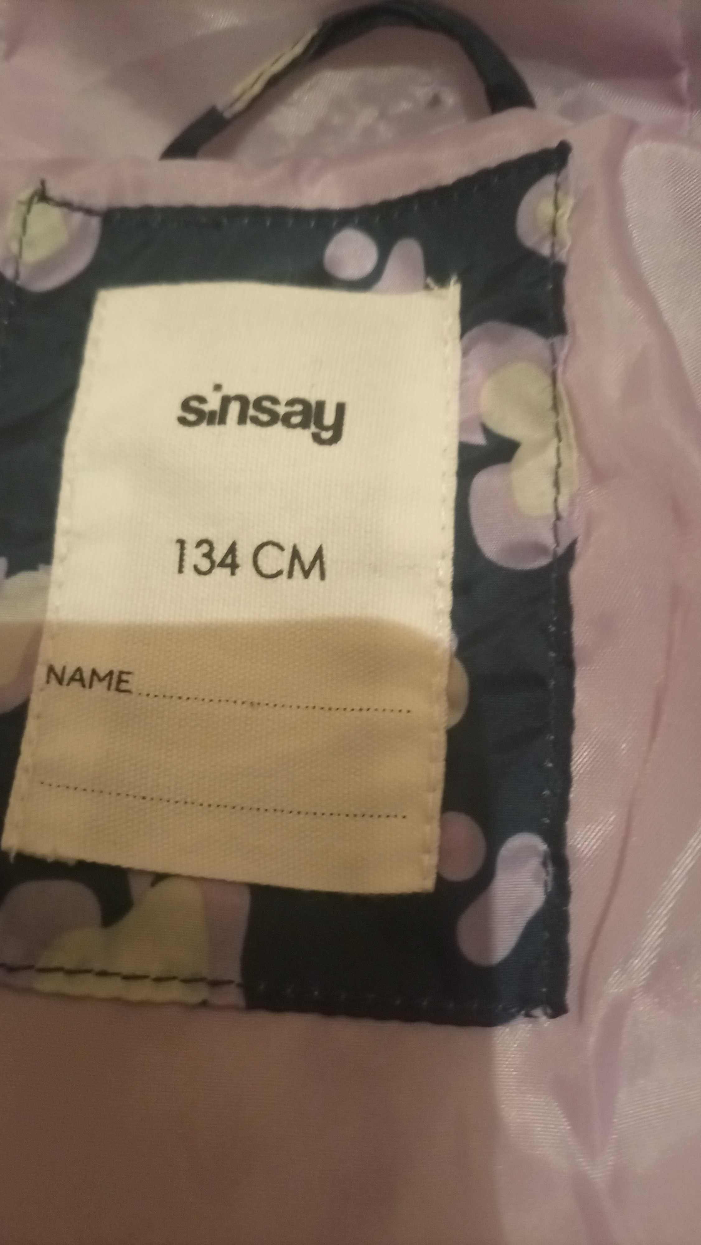 Kurtka zimowa dziewczęca Sinsay 134