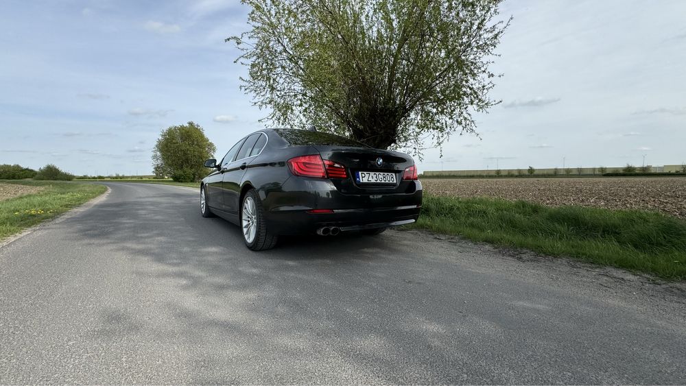 BMW seria 5 F10 2.0 2010 r. Diesel Automat 184KM Poznań