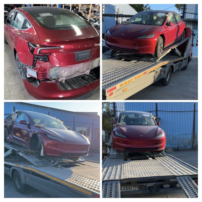 Розборка Tesla Model 3 Highland 2024