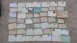 Lote 225 Envelopes Circulados Diversos