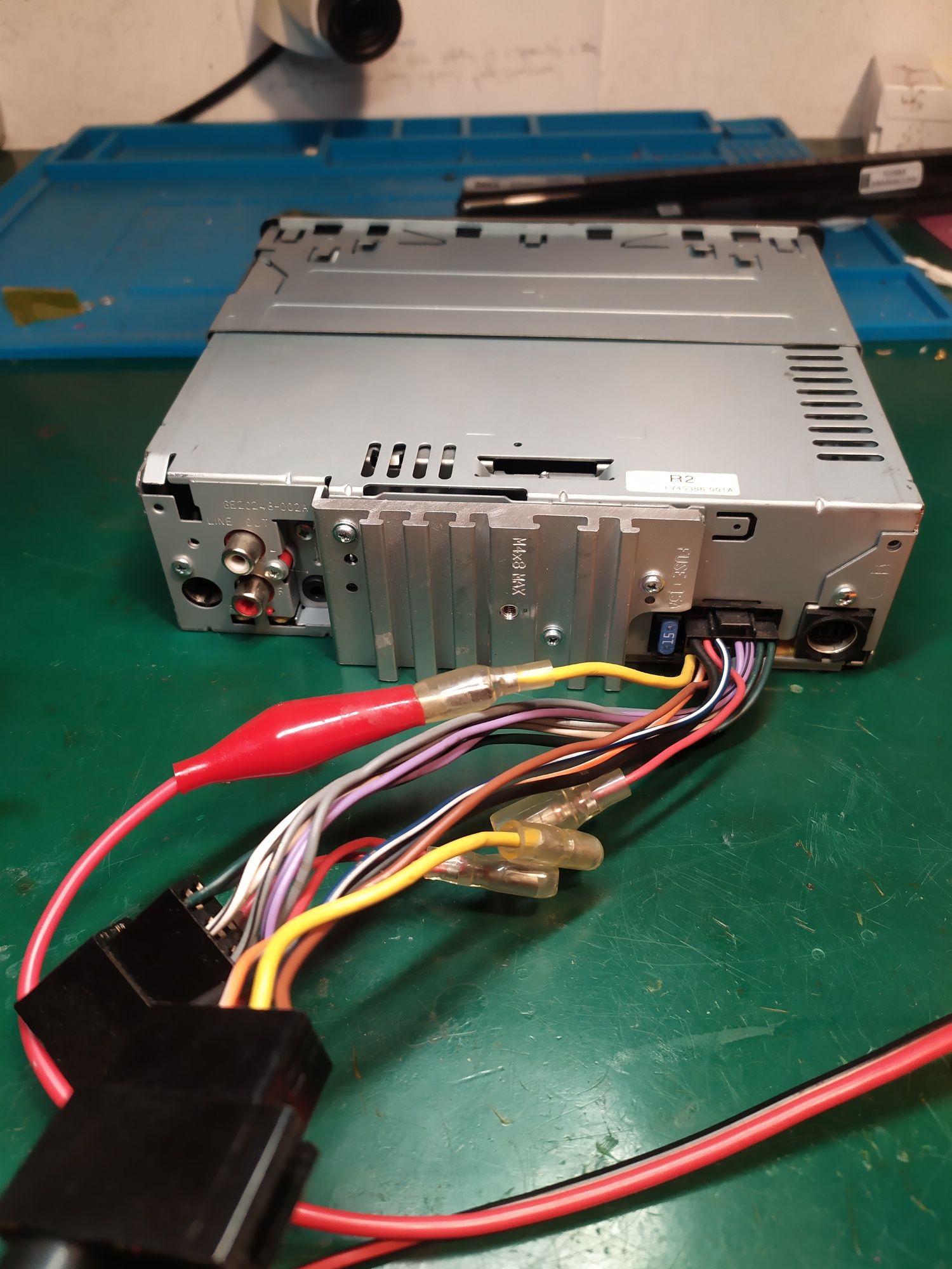 JVC KD-R601 - do wymiany mikrostyki w panelu