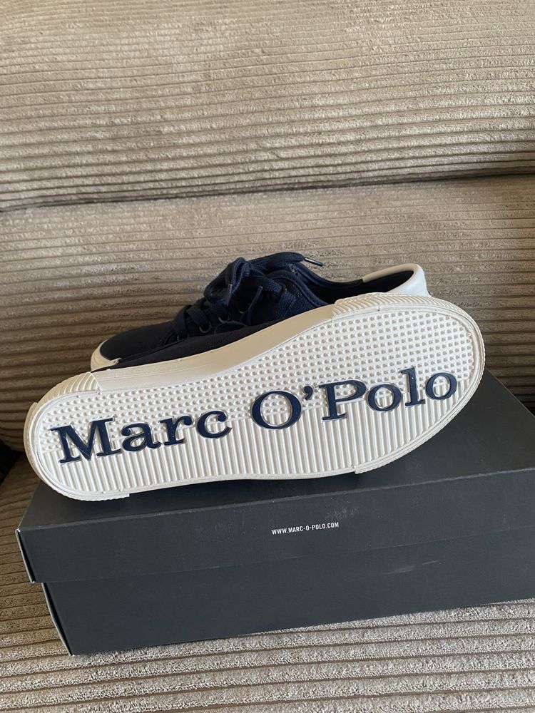 Marc O’Polo granatowe trampki 37