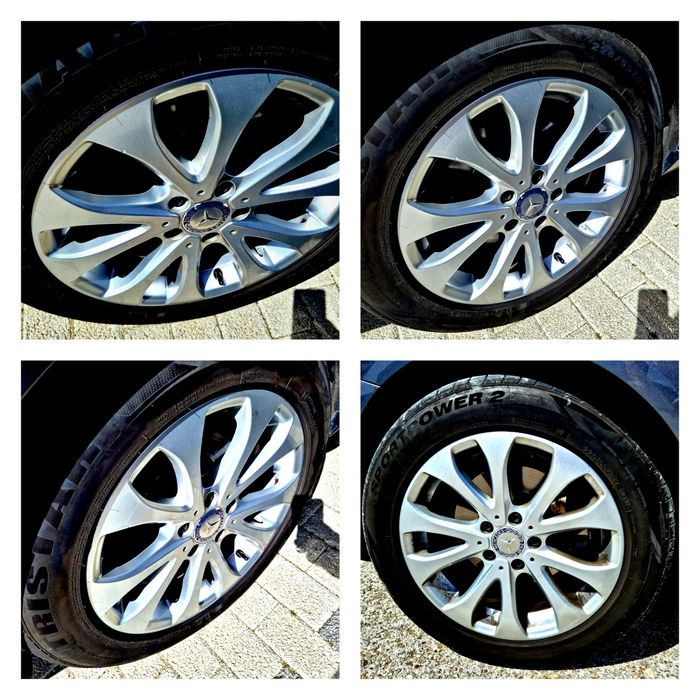 Jantes originais nercedes 17 c/pneus igual novos
Só tenho 10 Pernes !