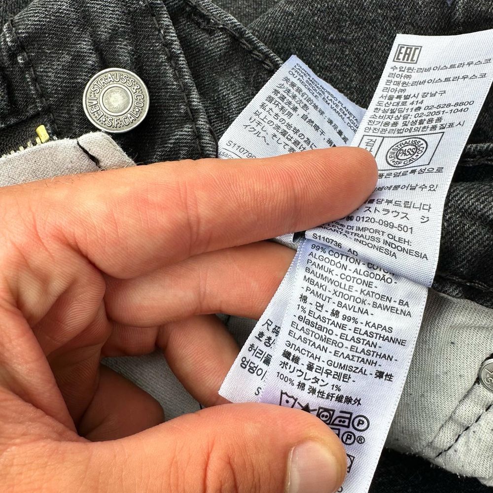 Нові джинсові шорти Levi’s 511 31 розмір