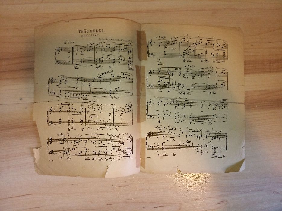 Nuty miniaturowe Traumerei Schumann nr 305 nuty
