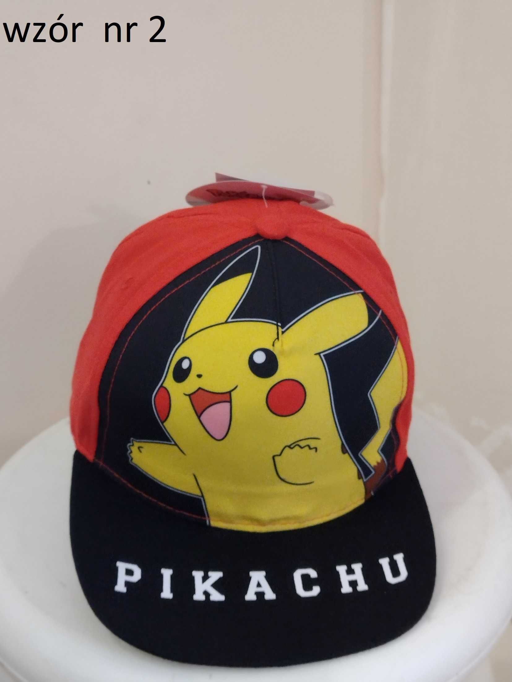 nowa czapka z daszkiem Pokemon Pikachu
