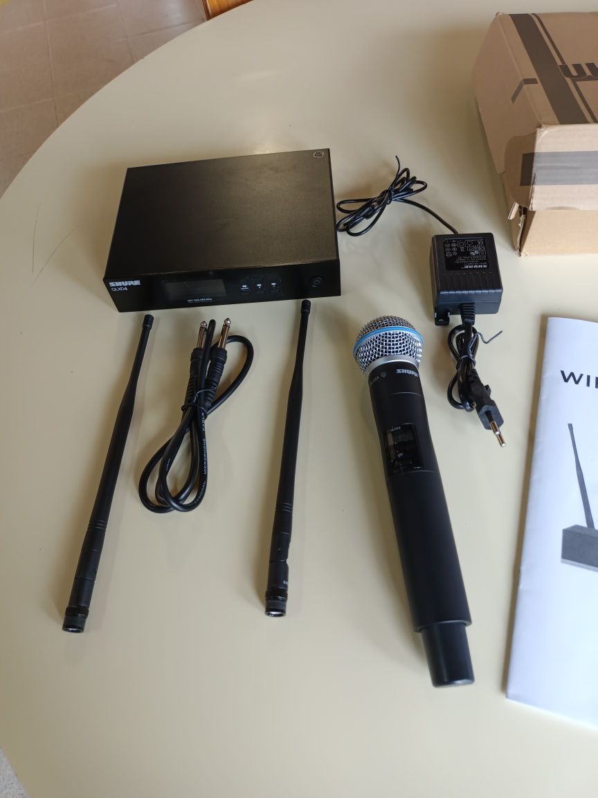 Micro sem fios shure