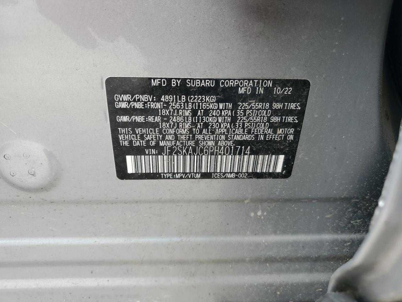2023 Subaru Forester Sport