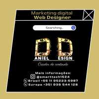 Web designer artes, criação de conteúdo e edição...