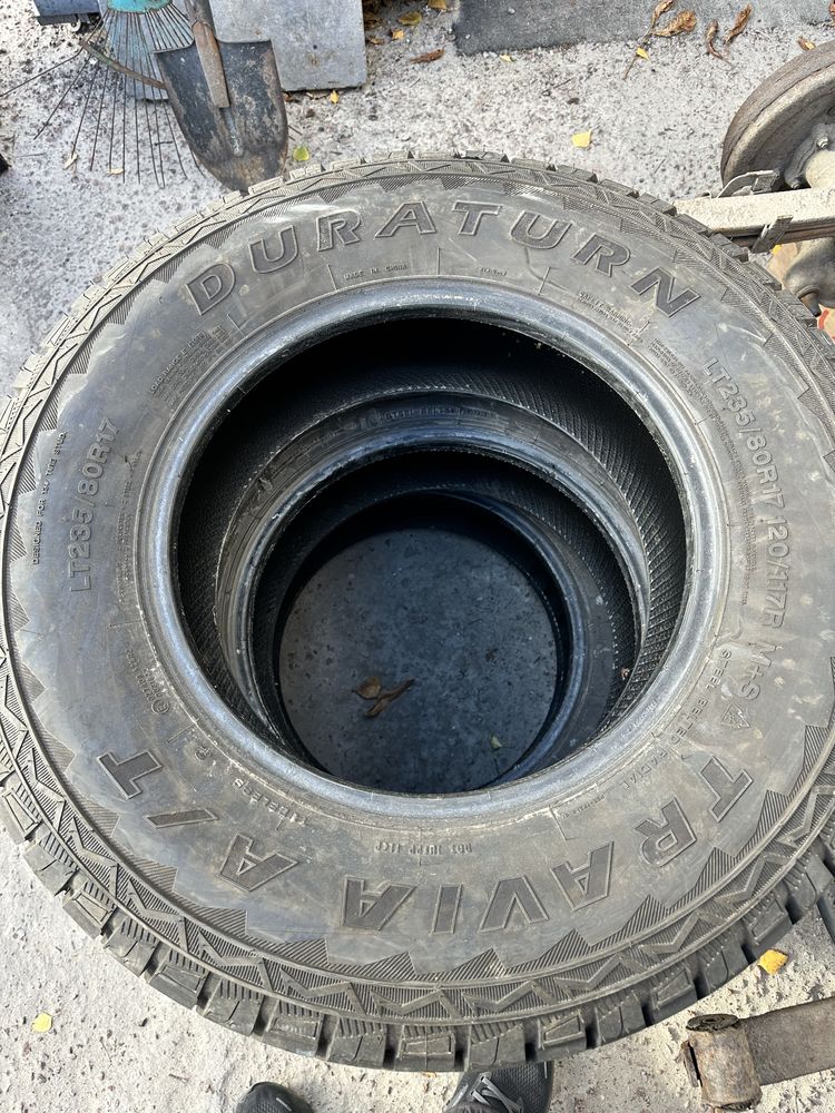 Грязевая всесезонная Резина 235/80 R17 Duraturn Travia A/T 2023рік
