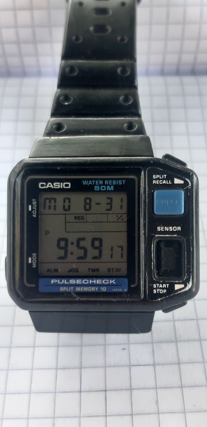 Часы Casio PulseCheck 509 JP-100W