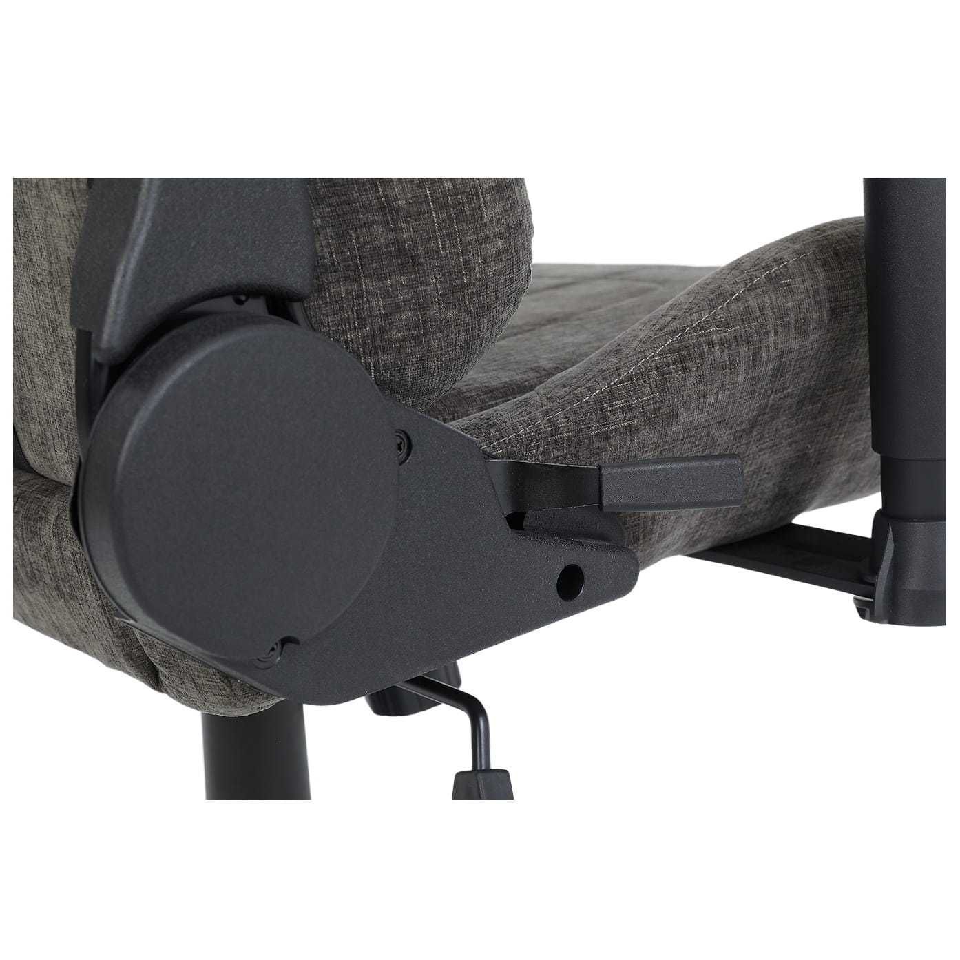 Fotel Gamingowy z tkaniny INFINI Luxor Dark Gray