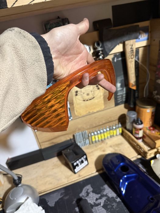 Заднє скло поворотника Yamaha sa 16 Задні оріг скла поворотників