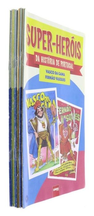 Coleção completa Super-Heróis da História de Portugal em banda desenha