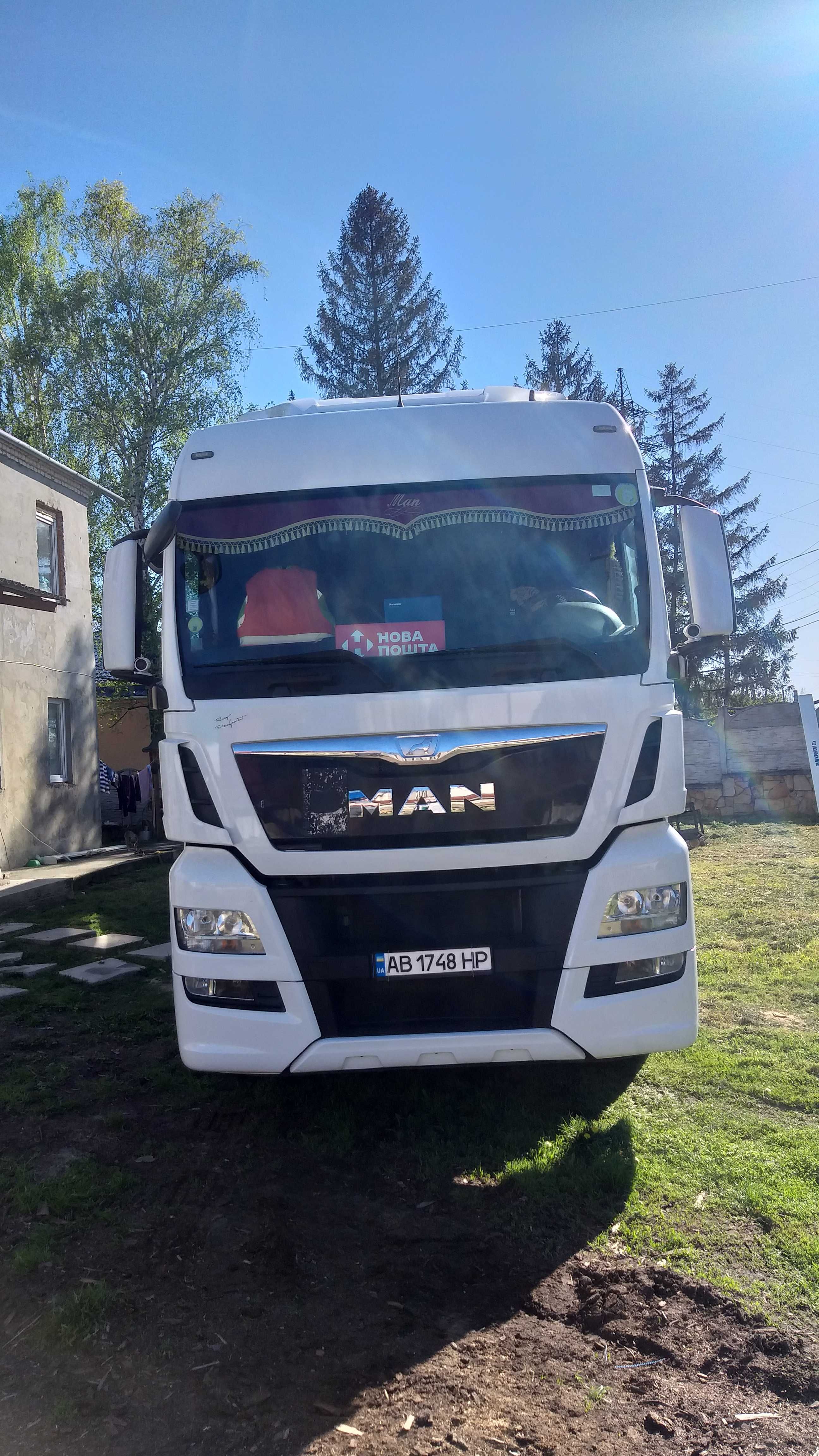 MAN TGX 18.480 + робота по маршруту на це авто