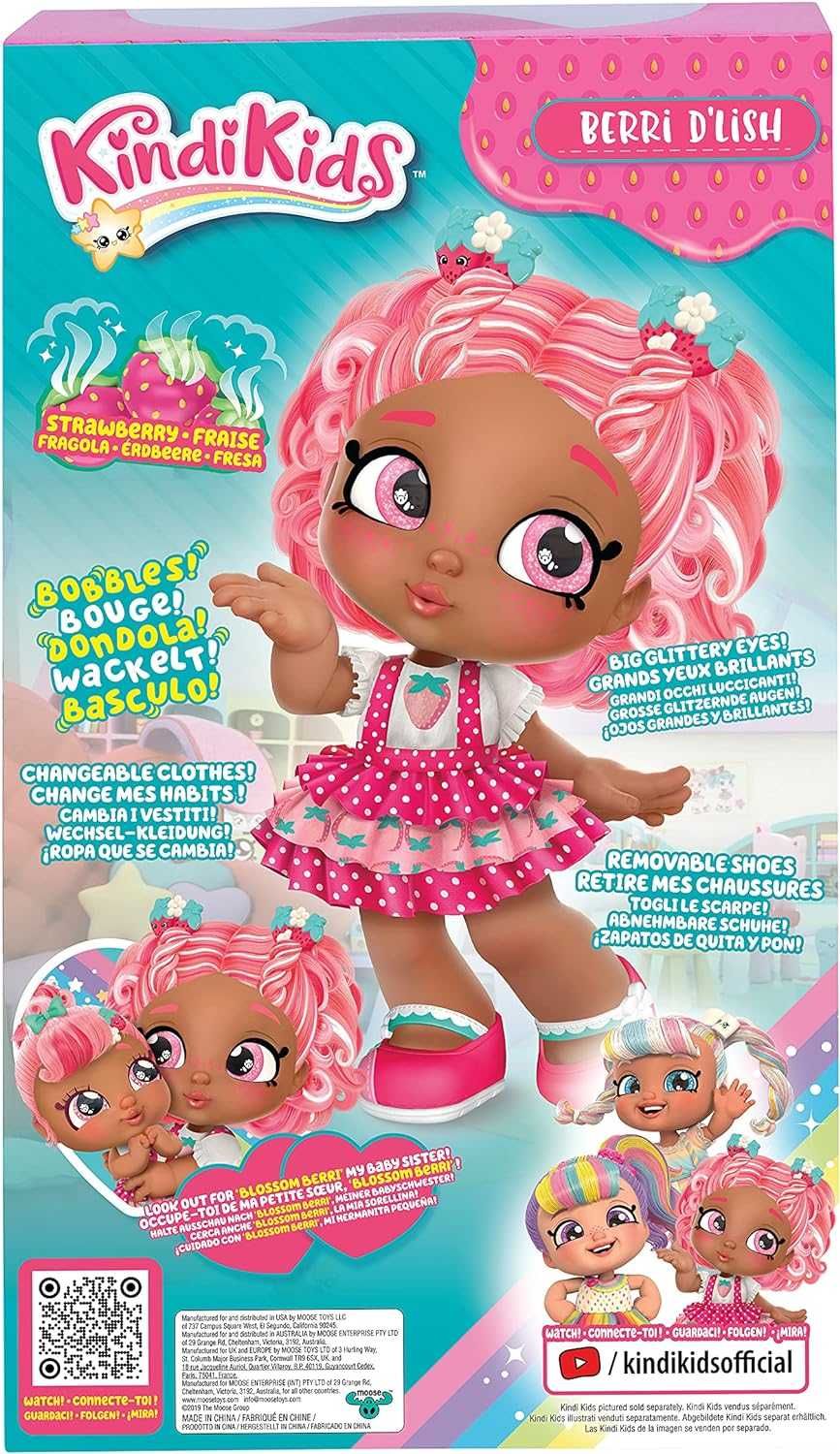 Лялька Кінді Кідс Беррі Д'Ліш Kindi Kids Berri D'Lish Scented Sisters