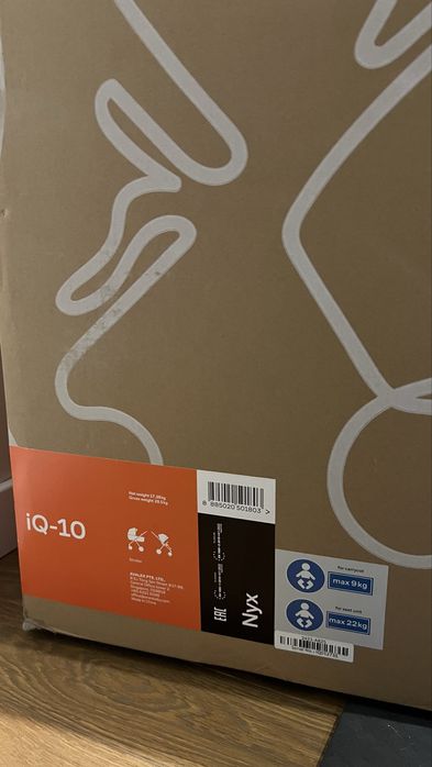 Нова коляска Anex IQ Basic 3в1