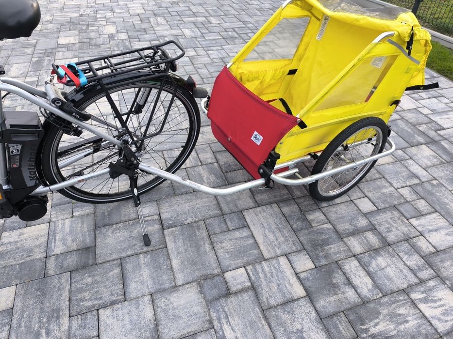 Przyczepka rowerowa dla 2 dzieci Burley