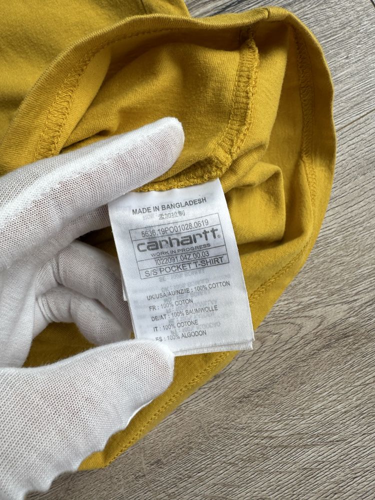 Футболка carhartt pocket tshirt mens розмір XS