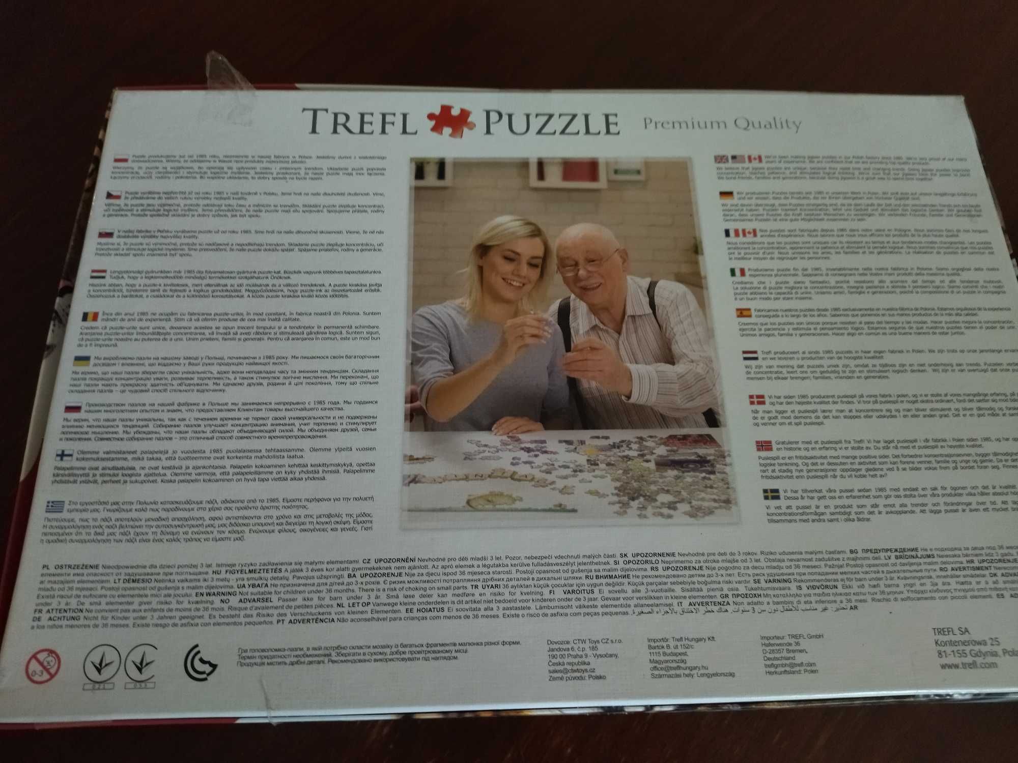 FREFL PUZZLE 500, Tygrysek.