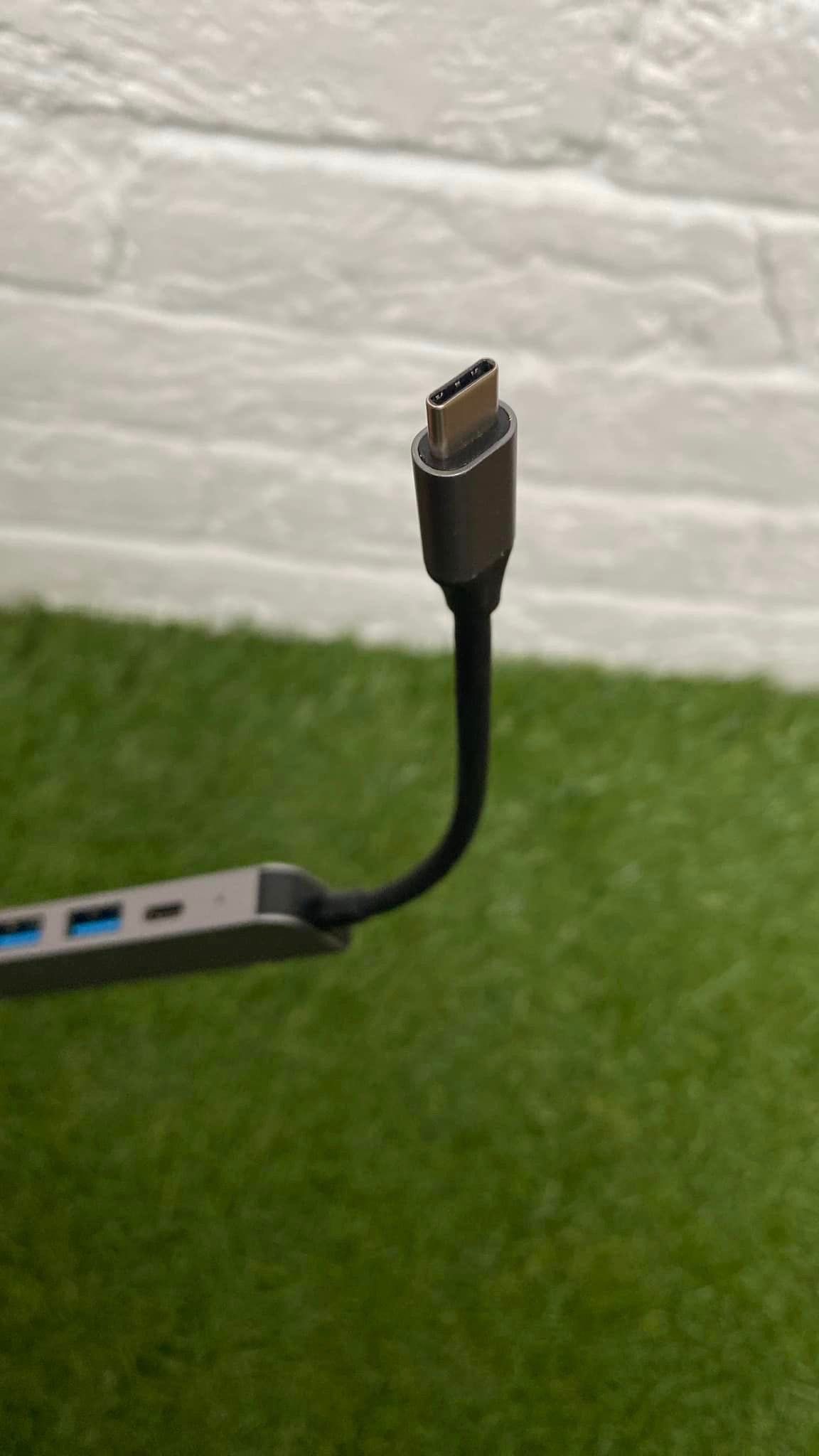 USB Hub адаптер концентратор TypeC USB 3.0 x 3 адаптер HDMI