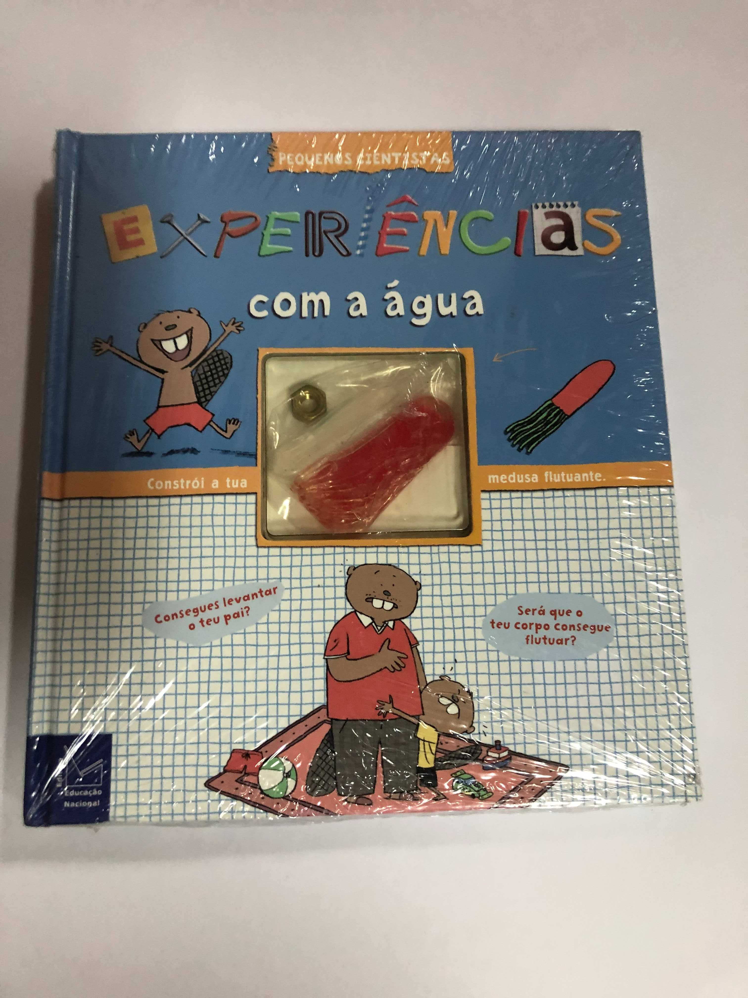 Pack 3 Livros Infantis ~ Pequenos artistas *Experiências