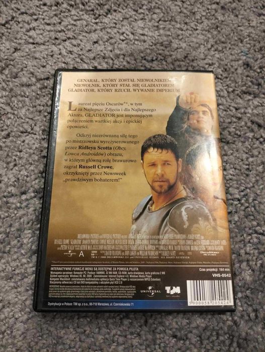 Gladiator film 3xVCD