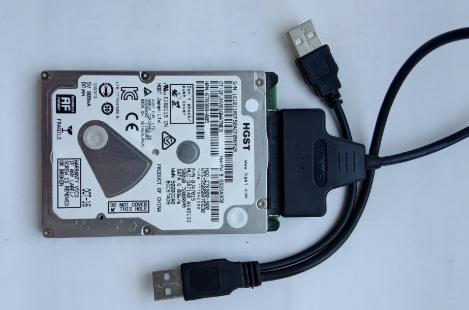 USB sata адаптер переходник карман с питанием для 2.5'' жесткого диска