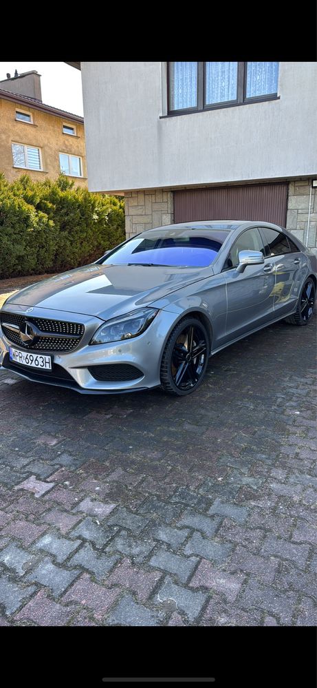 Mercedes Benz Cls550 4Matic amg USZKODZONY PRZÓD