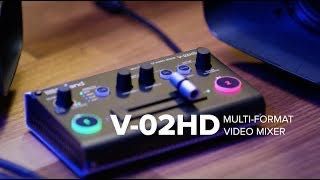 Roland V-02HD Streaming Video Mixer