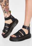 Босоніжки Dr. Martens Clarissa II Quad – Black Aunt Sally