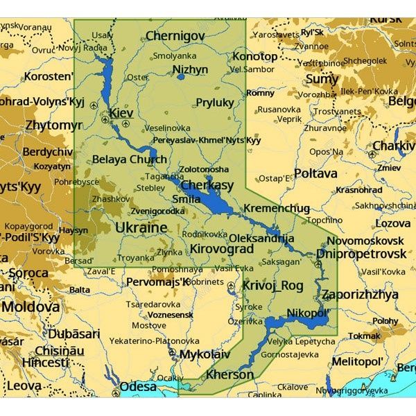 Карта реки Днепр С-МАР MAX-N+ EN-Y084.41