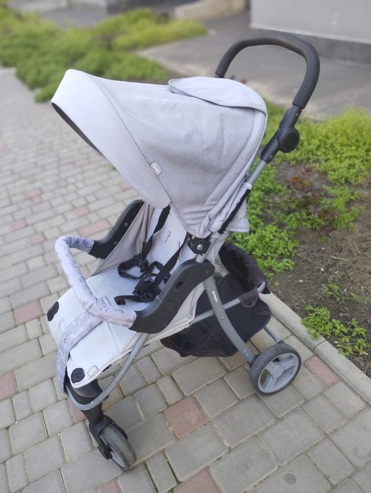 коляска  прогулочная 4Baby Unique серая