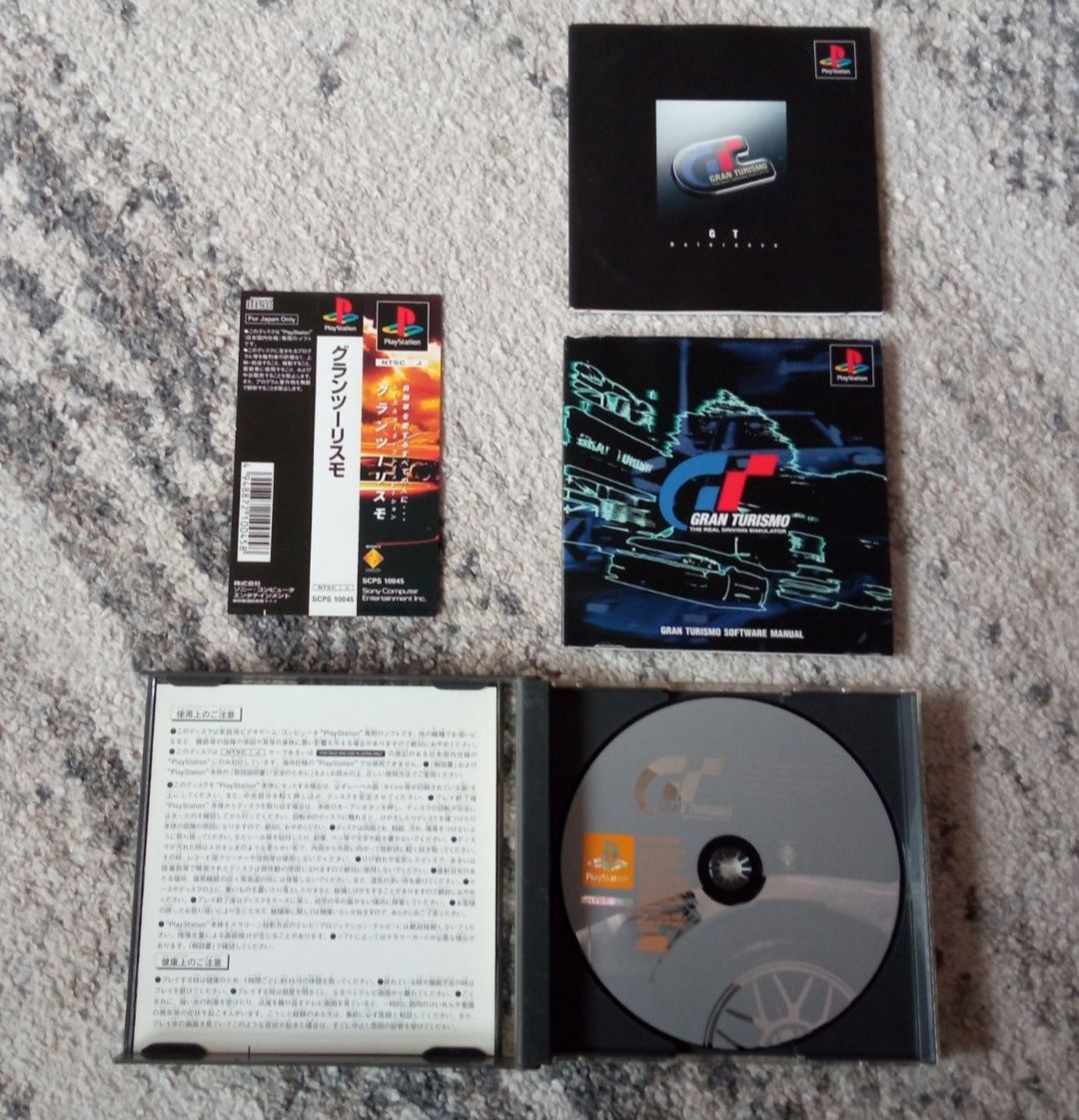 Gra PSX PlayStation NTSC-J Gran Turismo komplet