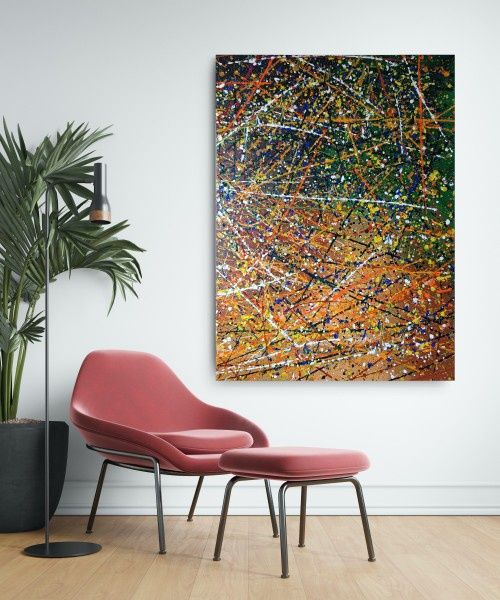 Obraz abstrakcja duży format