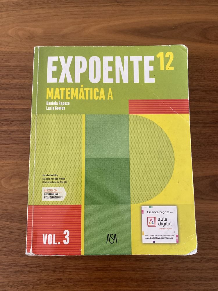 Expoente 12 - Matematica A