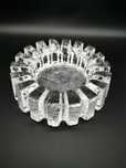 Popielnica w stylu ice-glass