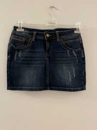 Spodnica damska jeans 36