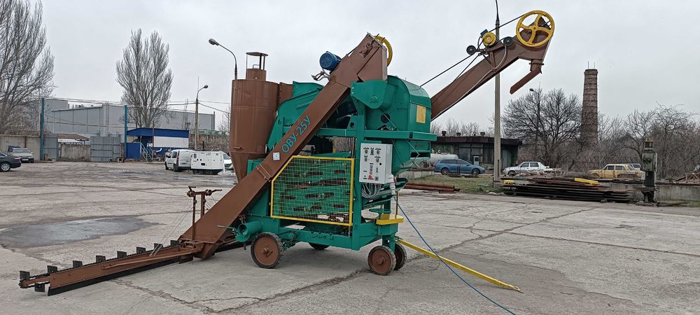 ОВС-25,Очисник вороху,ОВУ з циклоном і збільшеним вивантаженням,віялка