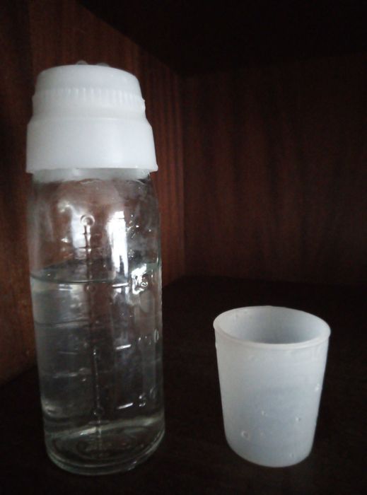 Мензурка, мерная бутылочка