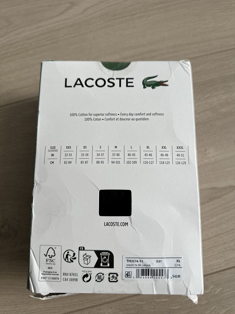 Футболка Lacoste, L та XL