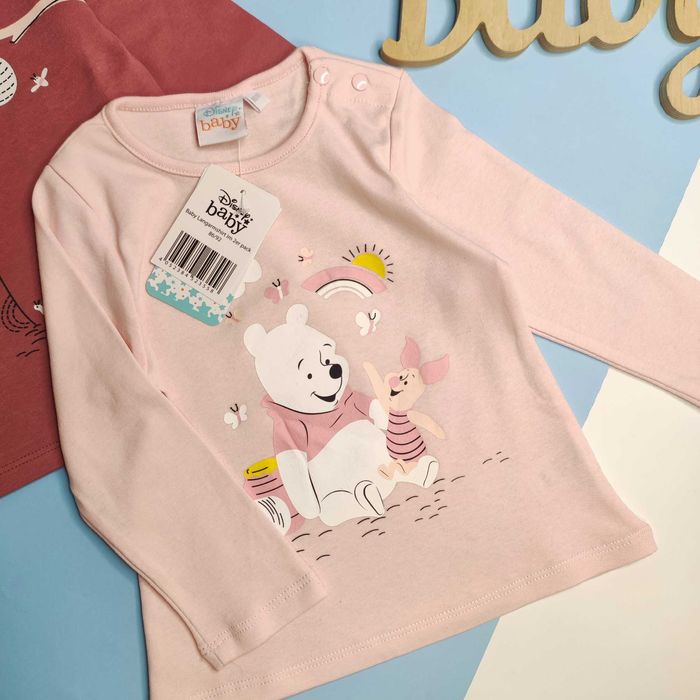 Набір регланів з принтом Вінні Пух від Disney, лонгслів, реглан, кофта