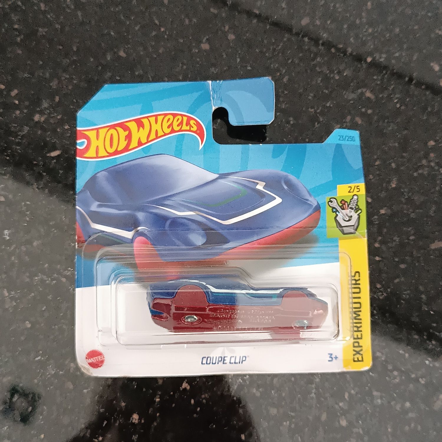 HOT WHEELS - Coupe Clip Granatowy HKK72 NOWY