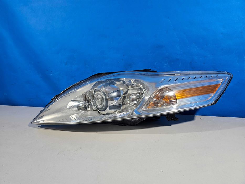 Ford Mondeo MK4 Lampa Przód Przednia Lewa Soczewka Skrętna H7 EU Ładna