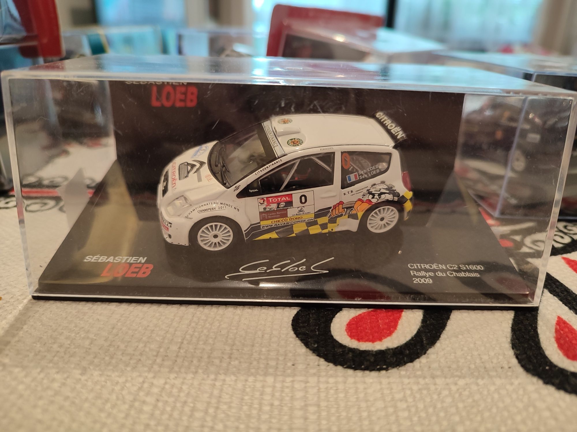 Model rajdowy Citroen C2 S1600 1:43