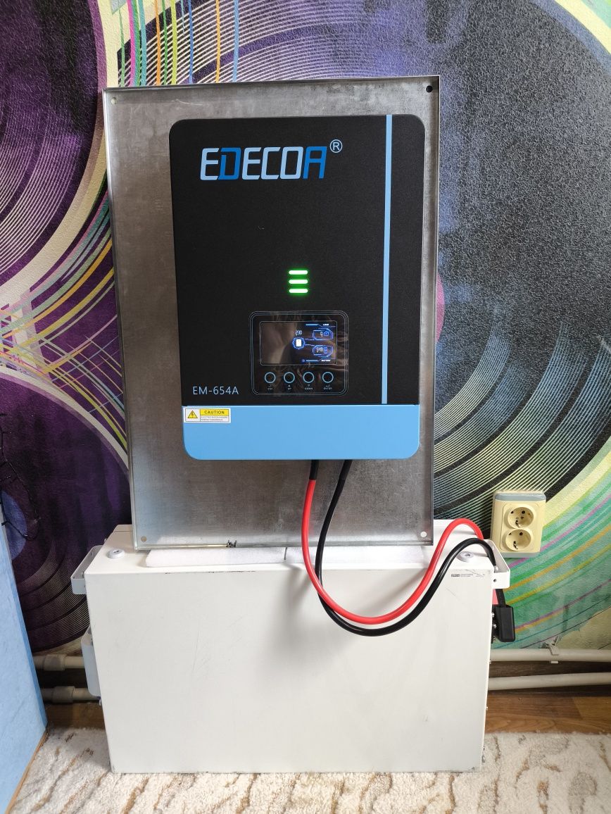 ИБП Lifepo4 48v 6200w батарея 5kw/h АВР автоматика