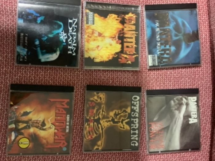 CDs metal - rock - outros