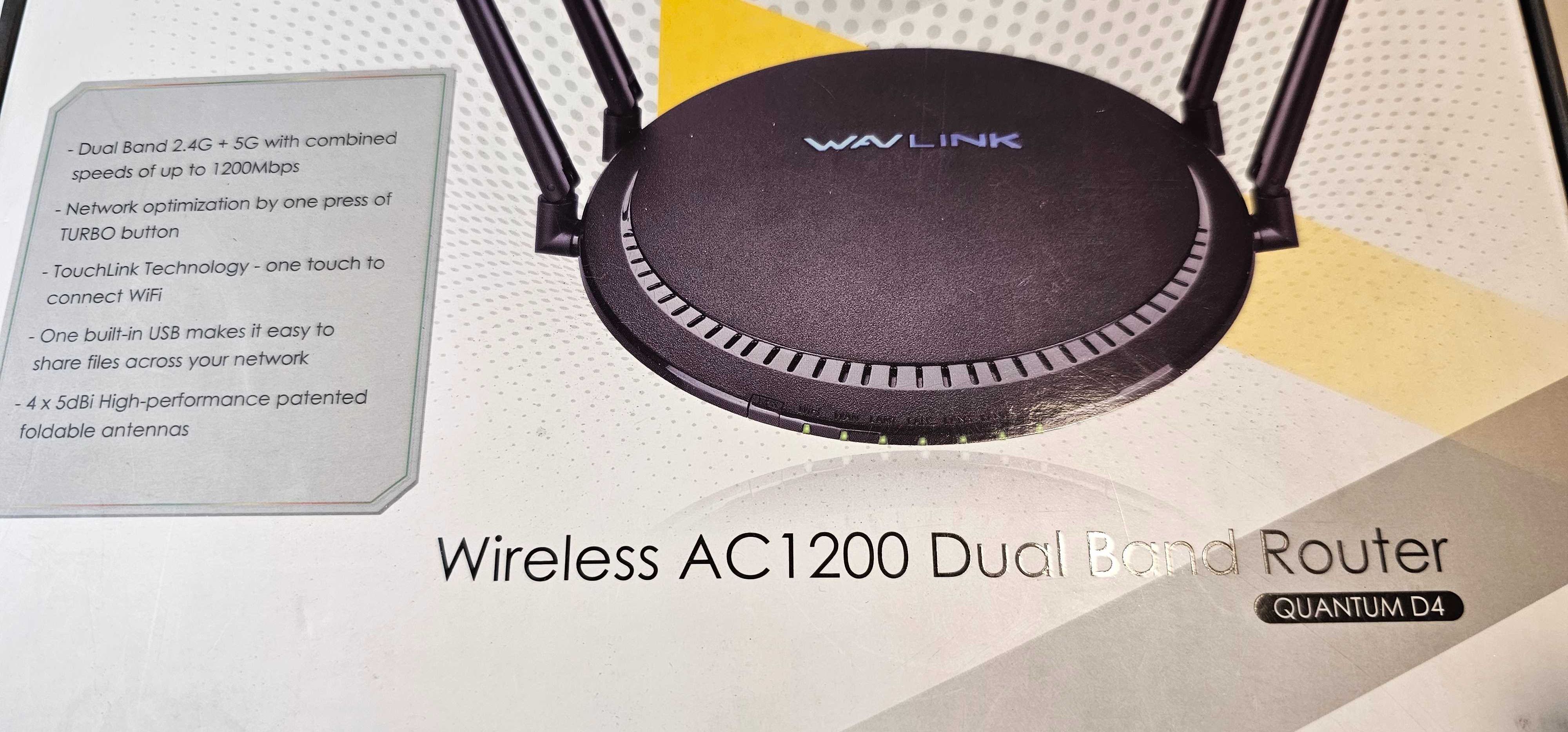 Router WiFi WAVLINK AC1200