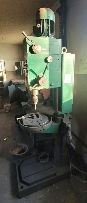 Wiertarka słupowa 4GCO R2. Posuw. Imadło. 720kg. Po serwisie